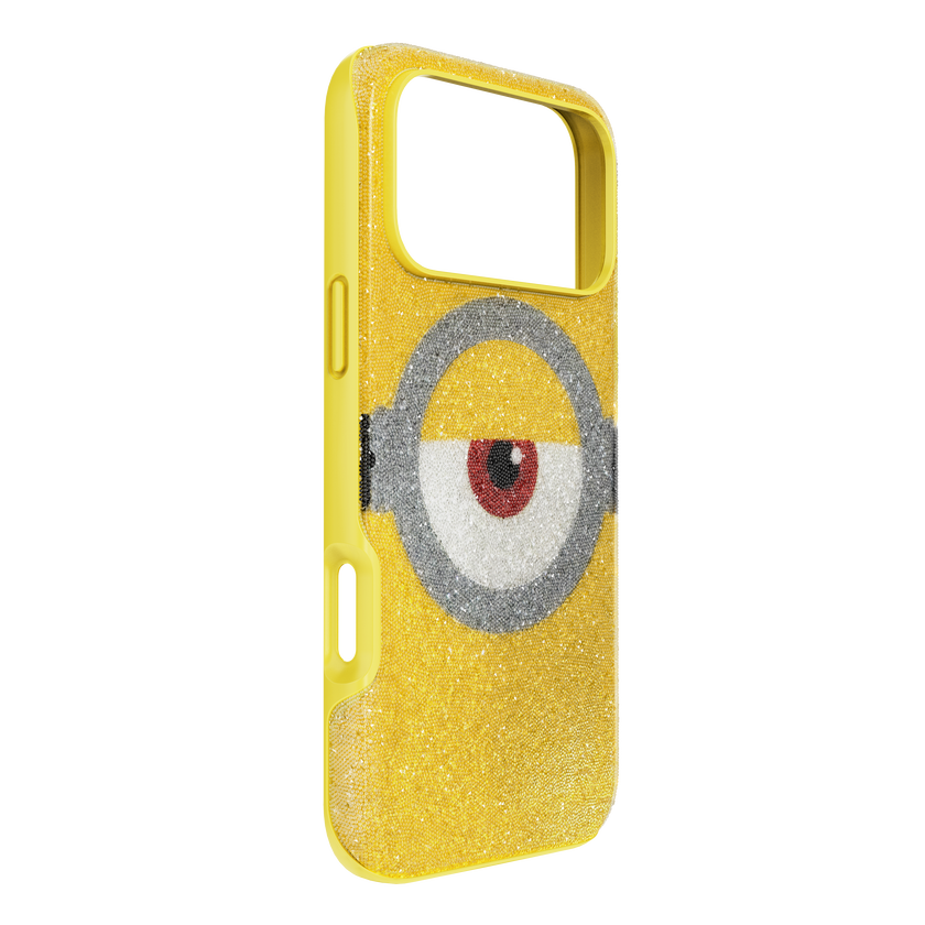 swarovski high smartphone case  minions  iphone  17 pro max  yellow