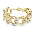 swarovski سوار imber، تصميم متميز، قطع متنوع، لون أبيض، طلاء بلون ذهبي