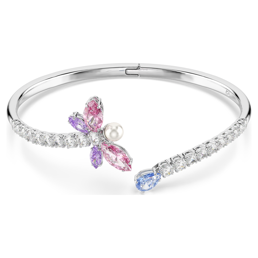 سوار ariana grande x swarovski، قطع متنوع، شكل يعسوب، ألوان متعددة، طلاء روديوم