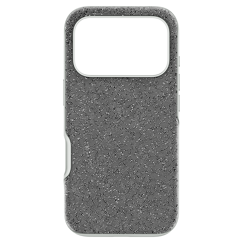 swarovski حافظة high للهاتف الذكي، iphone  17 pro، لون فضي