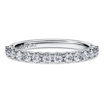 swarovski دبلة eternity، أحجار ألماس مُصنعة في المختبر بإجمالي 0 5 قيراط، ذهب أبيض عيار 18