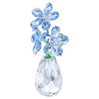 swarovski قطعة زينة forget me not من مجموعة flower dreams