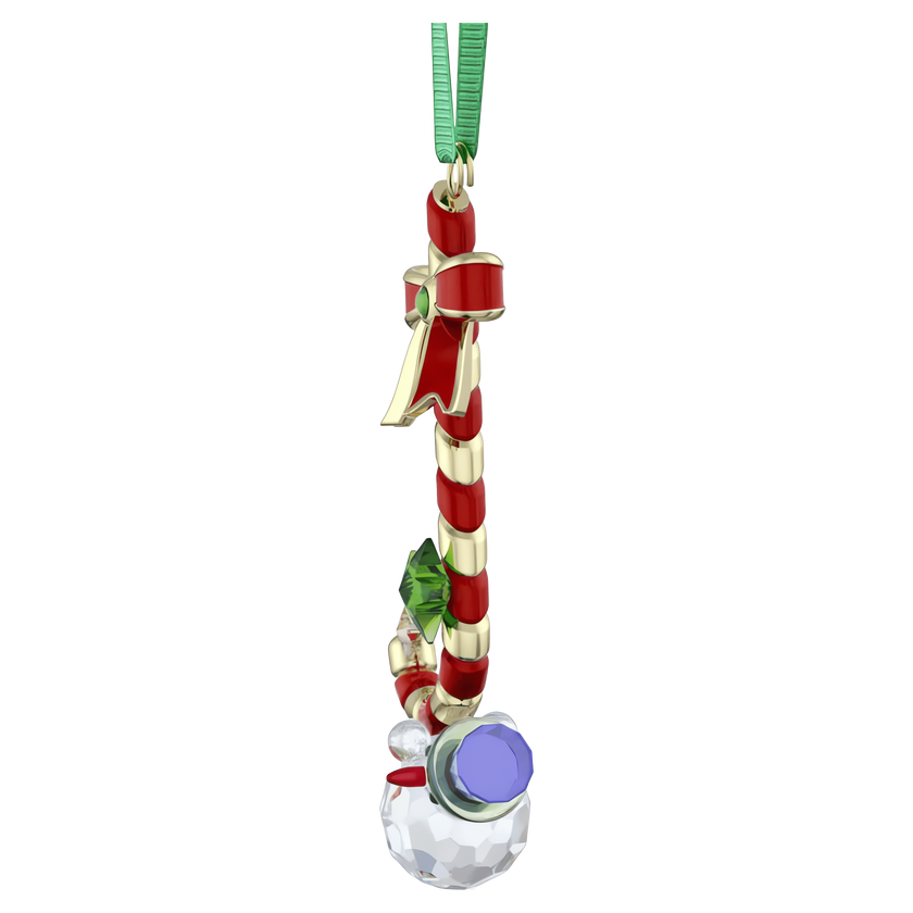 swarovski قطعة زينة holiday cheers على شكل عصا حلوى