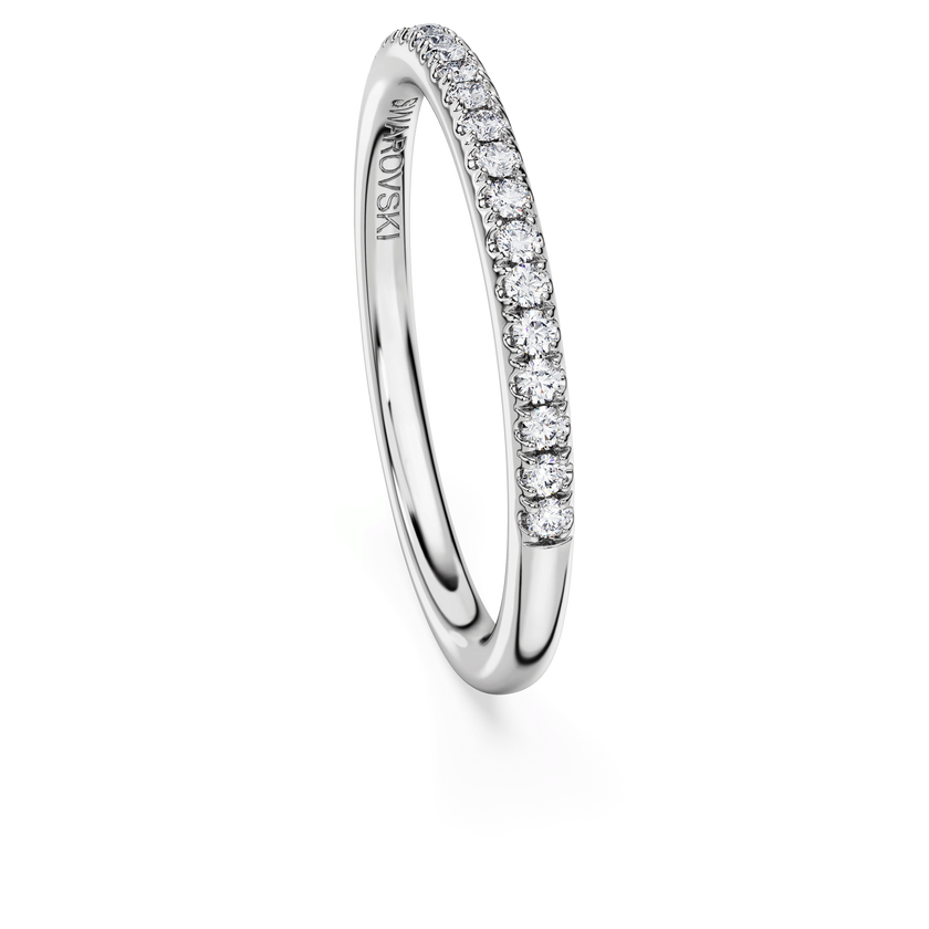 swarovski eternity band ring  laboratory grown diamonds 0 2 ct tw  sterling silver