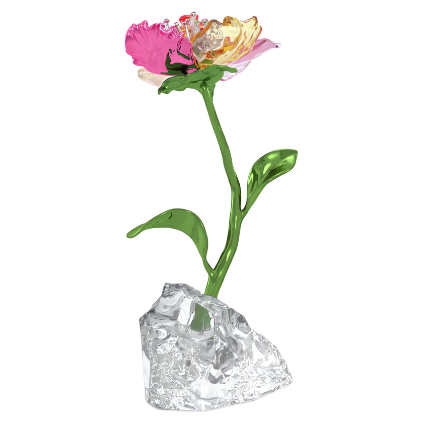 swarovski قطعة زينة على شكل زهرة idyllia، حجم صغير