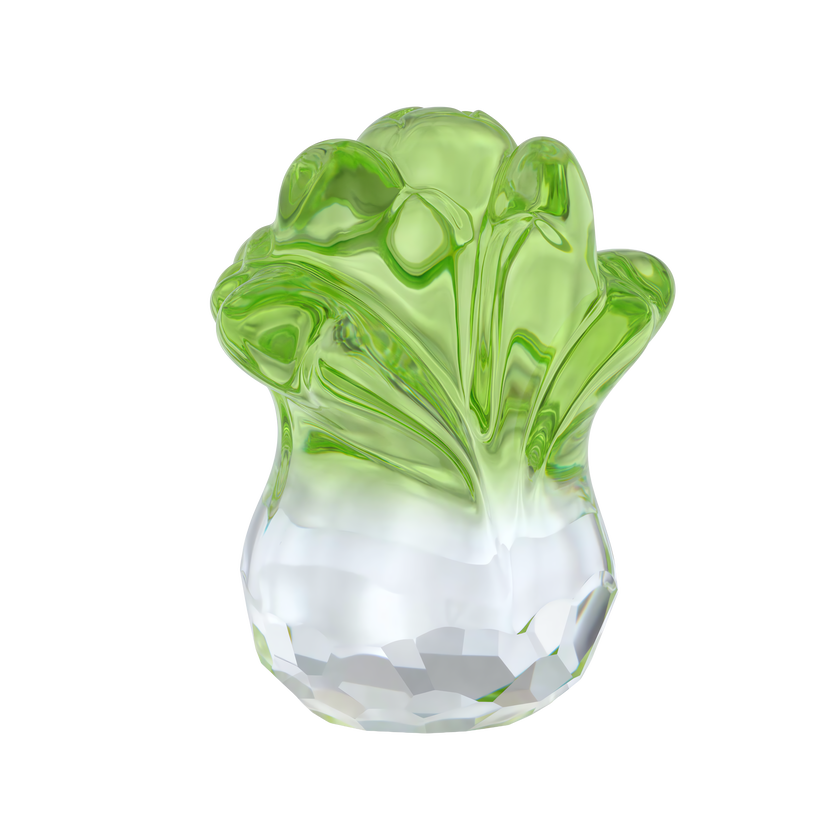 swarovski مجسم fortune cabbage، مجموعة asian symbols
