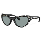 نظارة شمسية، شكل كات آي، SK6007EL، لون أسود
