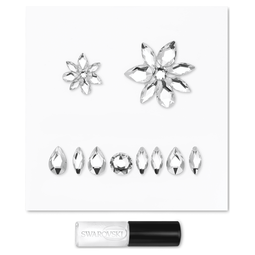 swarovski طقم مجوهرات للجسم، لون أبيض