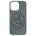 حافظة Signum للهاتف الذكي، على شكل بجعة، iPhone® 14 Pro Max، لون أسود