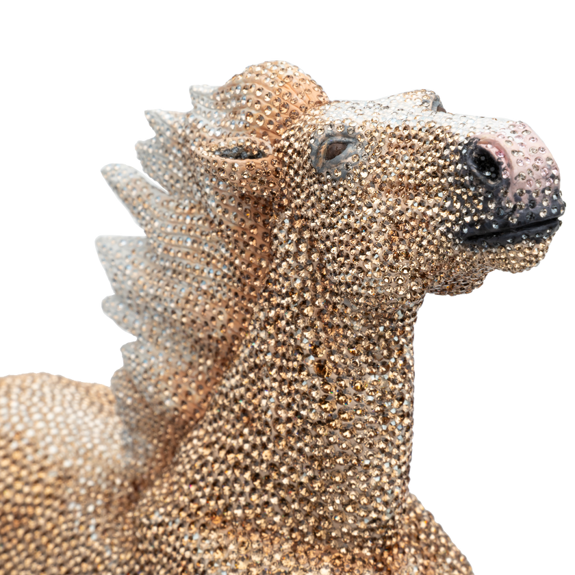 swarovski مجسم حصان valiant horse، مجموعة crystal myriad
