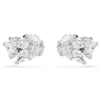 swarovski أساور الأذن mesmera، قطع ماركيز، لون أبيض، طلاء روديوم