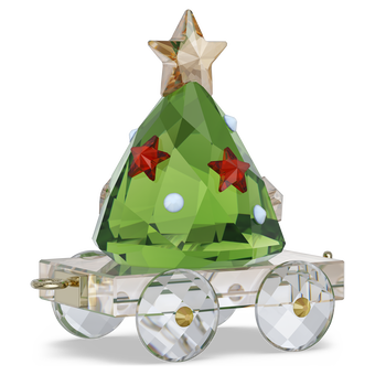 swarovski holiday cheers، زينة عربة القطار الإصدار السنوي لعام 2026