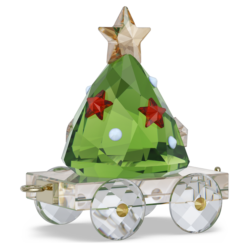 swarovski holiday cheers، زينة عربة القطار الإصدار السنوي لعام 2026
