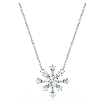 swarovski قلادة galaxy، أحجار ألماس مُصنعة في المختبر بإجمالي 0 5 قيراط، ذهب أبيض عيار 18