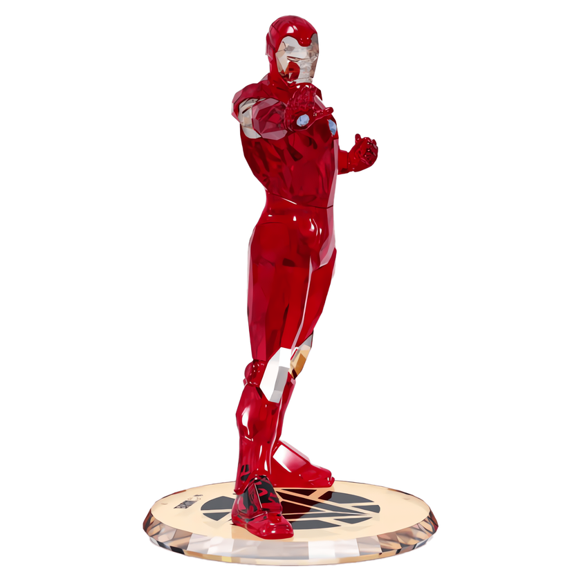 swarovski مجسم iron man، مجموعة marvel