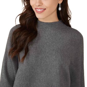 swarovski أقراط متدلية holding، لون أبيض، طلاء روديوم