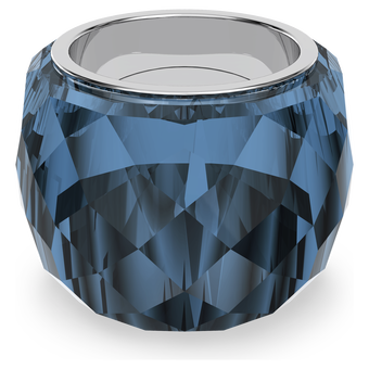 swarovski خاتم nirvana، لون أزرق، ستانلس ستيل