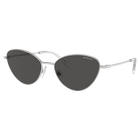 نظارة شمسية، شكل عين القطة، SK7014، لون فضي