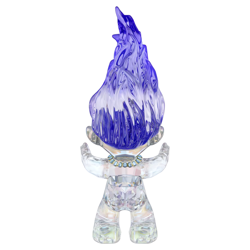 swarovski قزم، مجموعة good luck trolls، حجم كبير