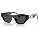 swarovski نظارات شمسية، شكل كات آي، sk6076، لون أسود