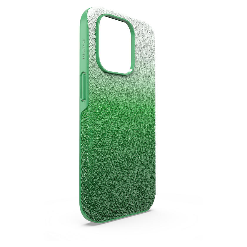 swarovski حافظة high للهاتف الذكي، iphone  14 pro، لون أخضر