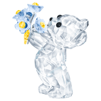 swarovski قطعة زينة على شكل الدب kris   لا تنساني