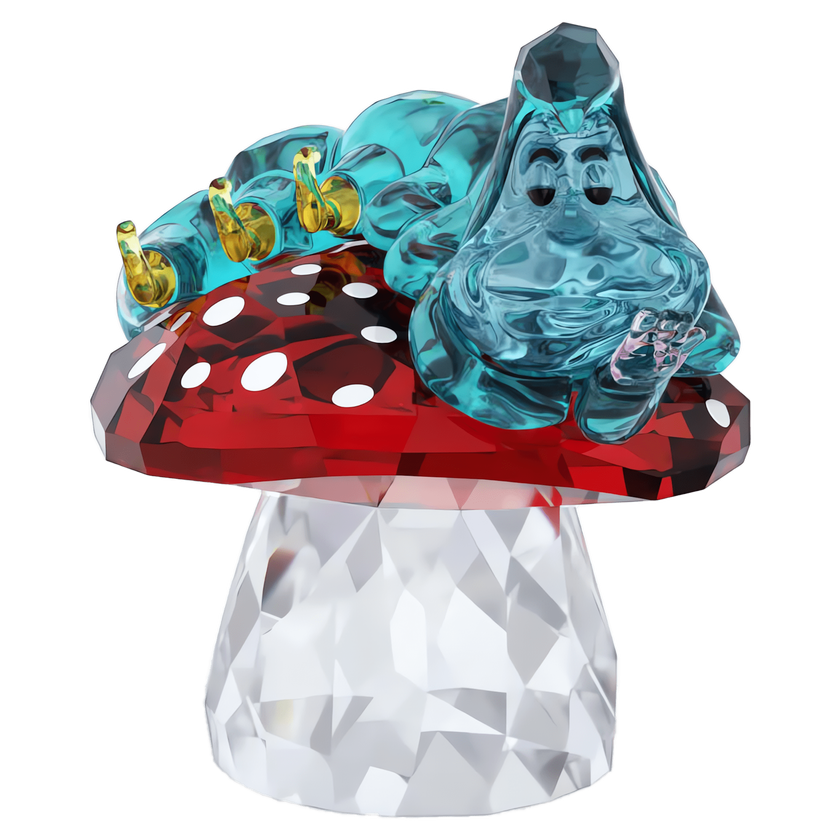 swarovski مجسم كاتربيلر من alice in wonderland