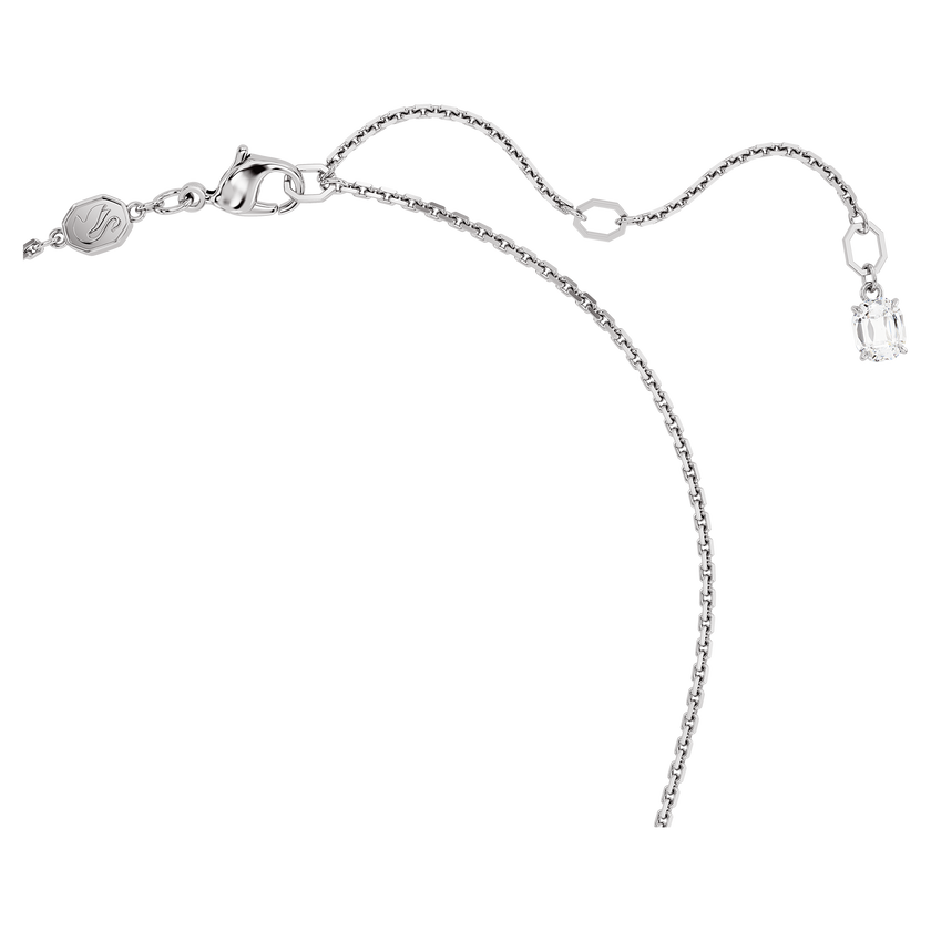 swarovski قلادة mesmera، قطع متنوع، لون أخضر، طلاء روديوم