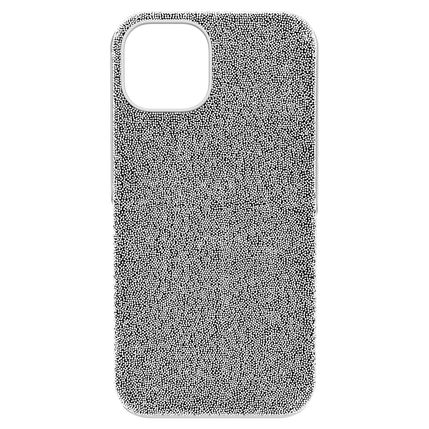 swarovski حافظة high للهاتف الذكي، iphone  14، لون فضي