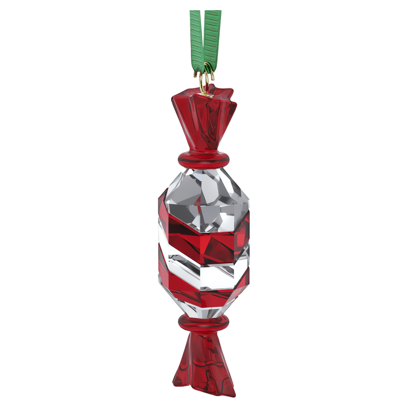 swarovski زينة متدلية كريستال على شكل حلوى holiday cheers