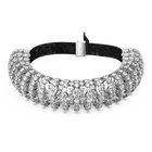 swarovski عقد شوكر constella، قطع مستدير، لون أبيض، طلاء روديوم