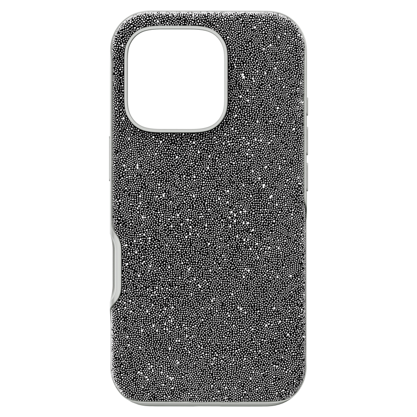 swarovski حافظة هاتف ذكي high، iphone  16 pro، لون فضي