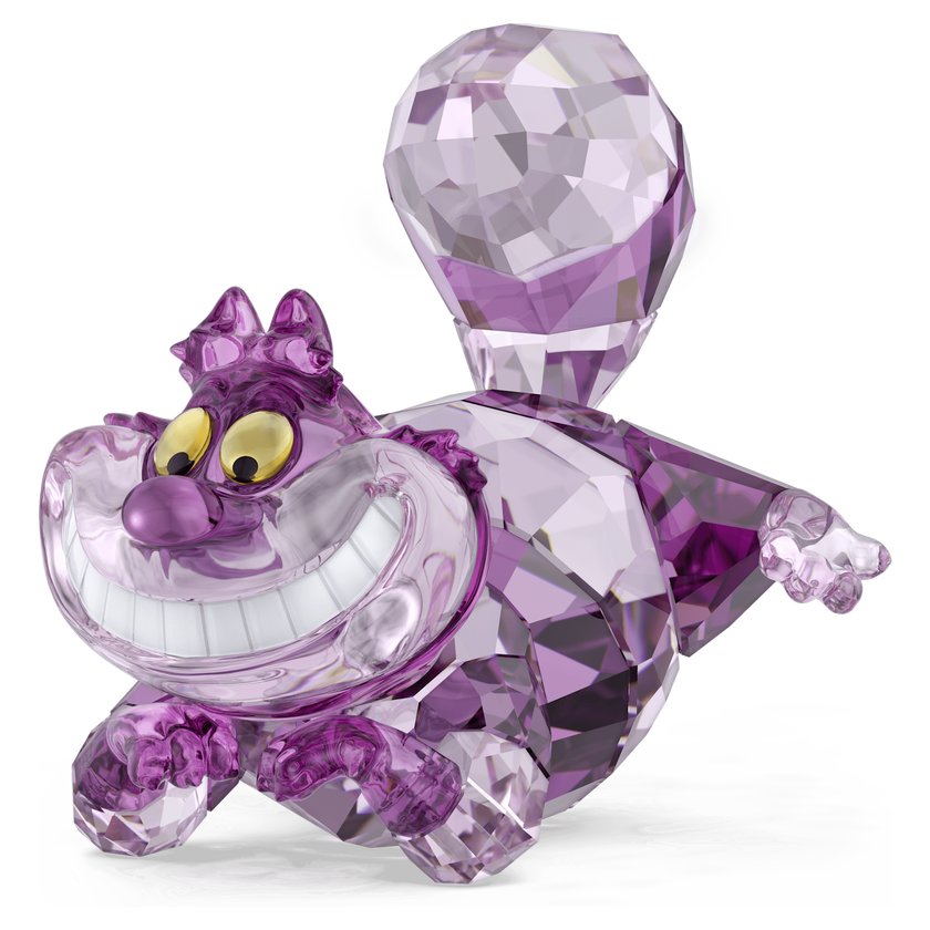 swarovski مجسم قط الشيشاير من alice in wonderland