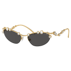 نظارة شمسية، شكل عيون القطة، SKU001، لون رمادي