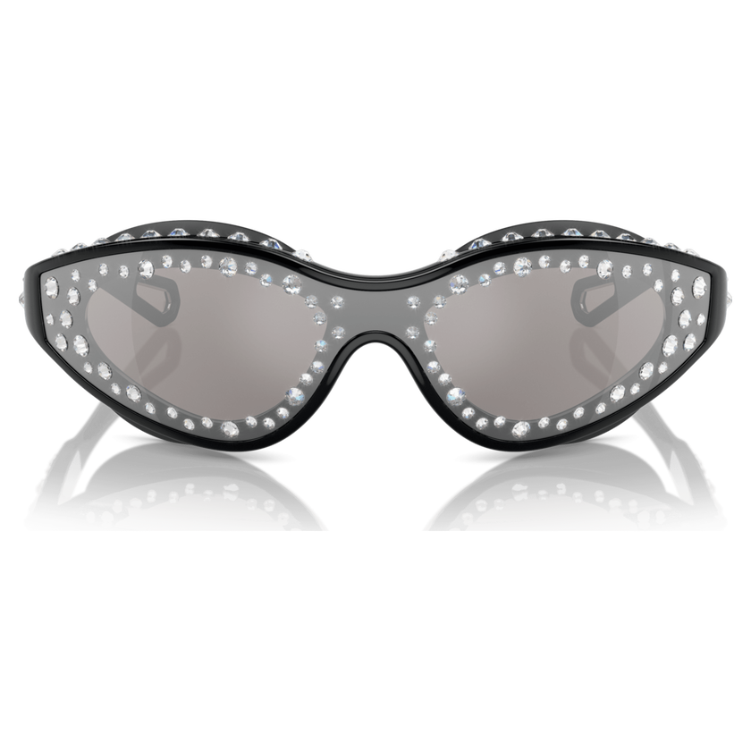 swarovski نظارة شمسية، لون أسود