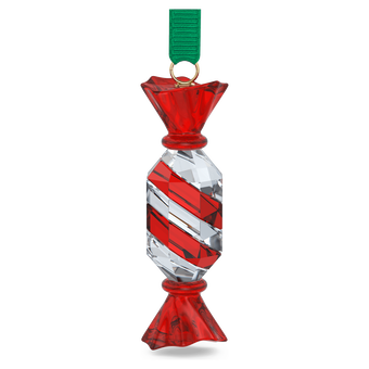 swarovski زينة متدلية كريستال على شكل حلوى holiday cheers