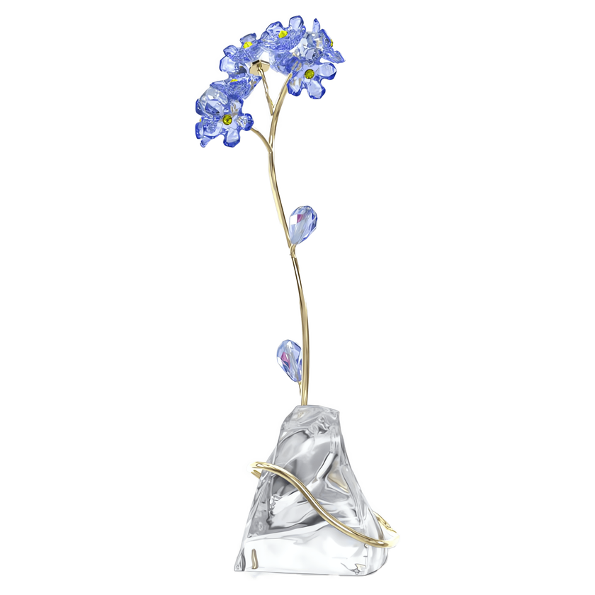 swarovski قطعة زينة على شكل باقة زهور لا تنساني من مجموعة florere
