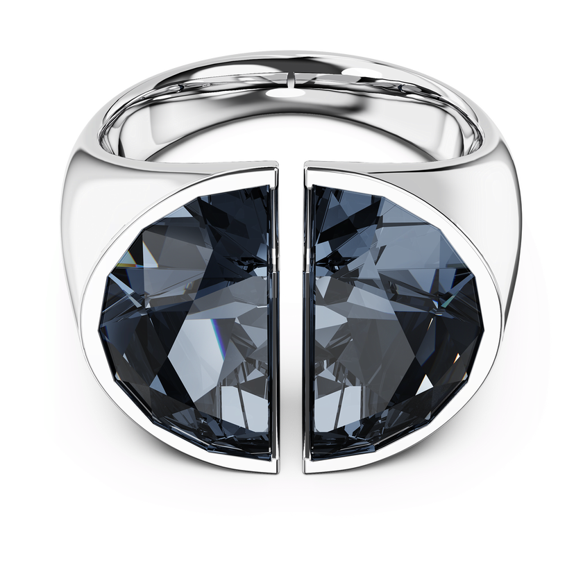 swarovski خاتم كوكتيل lucent، لون رمادي، طلاء روديوم