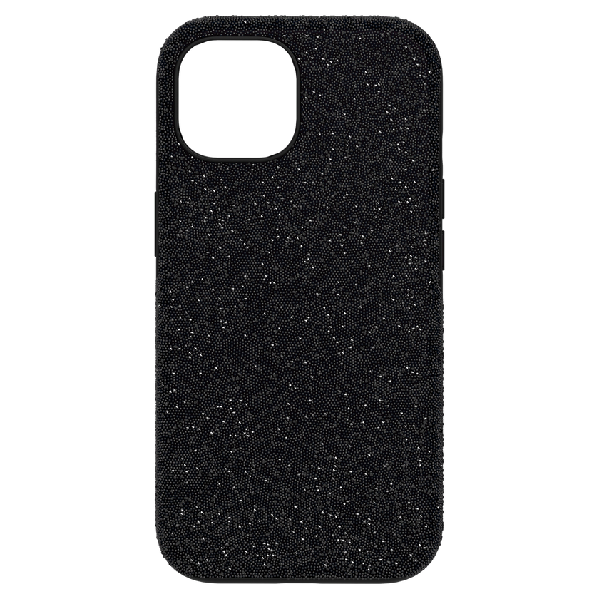 swarovski حافظة high للهاتف الذكي، iphone  15، لون أسود