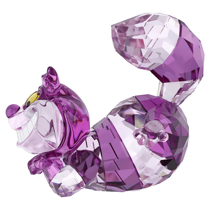 swarovski مجسم قط الشيشاير من alice in wonderland