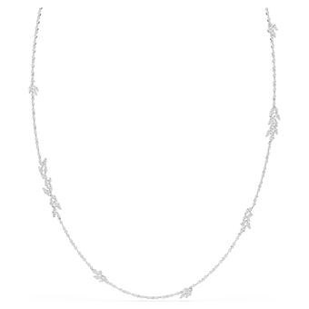 swarovski سلسلة mesmera، قطع ماركيز، لون أبيض، طلاء روديوم