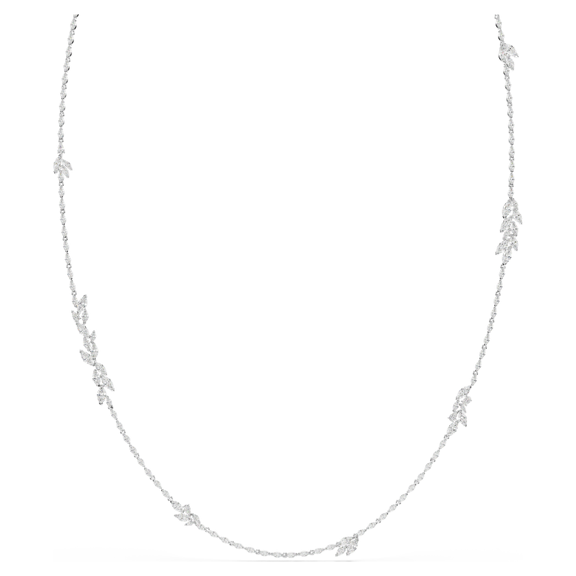 swarovski سلسلة mesmera، قطع ماركيز، لون أبيض، طلاء روديوم