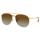 نظارة شمسية، شكل بايلوت، SK7005EL، لون بني
