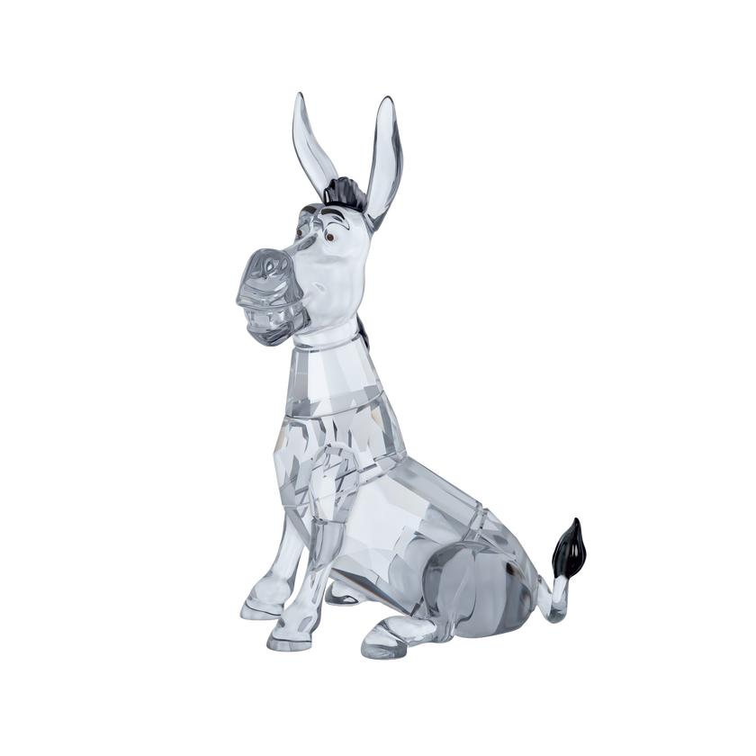 swarovski مجسم شخصية donkey، مجموعة shrek