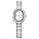swarovski silver tone