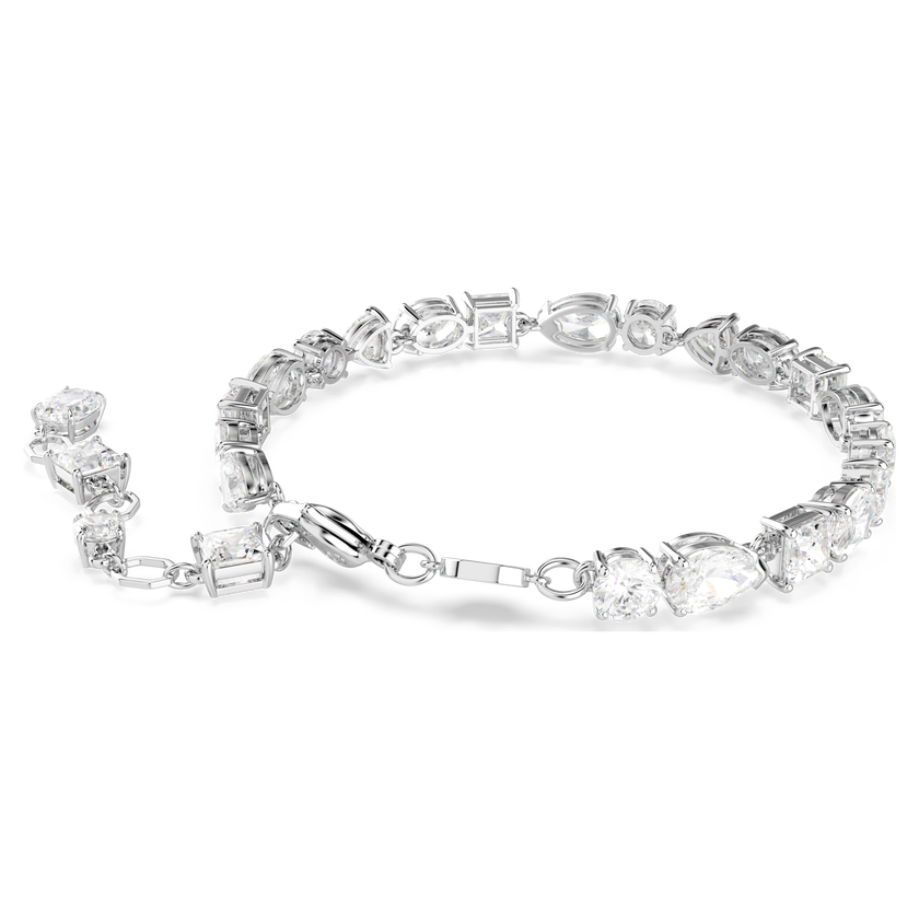 swarovski سوار mesmera، قطع متنوع، لون أبيض، طلاء روديوم