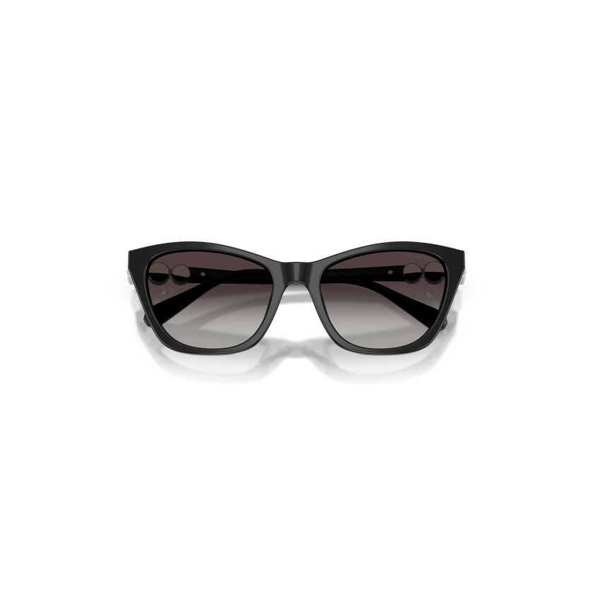 swarovski نظارات شمسية، شكل كات آي، sk6068، لون أسود