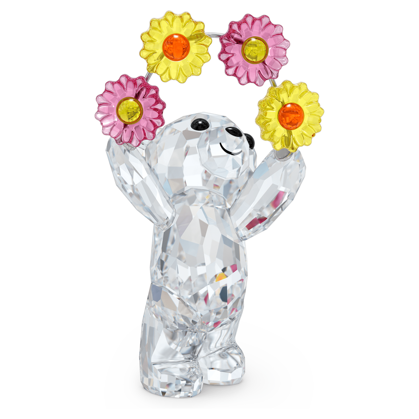 swarovski قطعة زينة بتصميم دب springtime feelings، مجموعة kris bear، إصدار عبر الإنترنت
