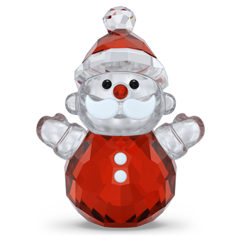 swarovski زينة شكل سانتا متأرجح holiday cheers
