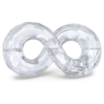 swarovski مجسم رمز اللانهائية من مجموعة symbolica